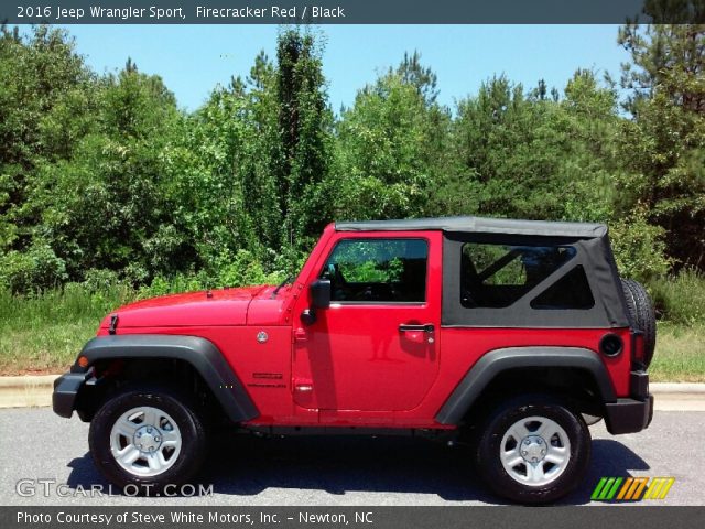 2016 Jeep Wrangler Sport in Firecracker Red
