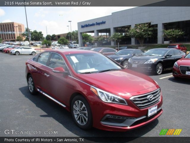 2016 Hyundai Sonata Sport in Venetian Red