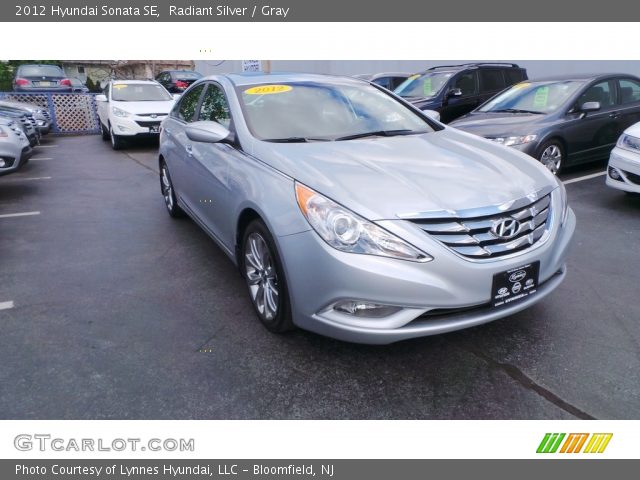 2012 Hyundai Sonata SE in Radiant Silver