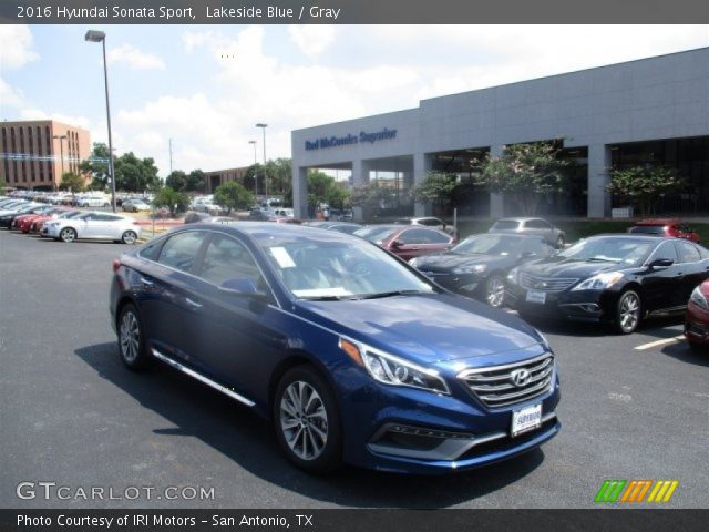 2016 Hyundai Sonata Sport in Lakeside Blue