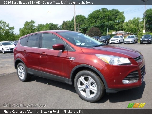 2016 Ford Escape SE 4WD in Sunset Metallic