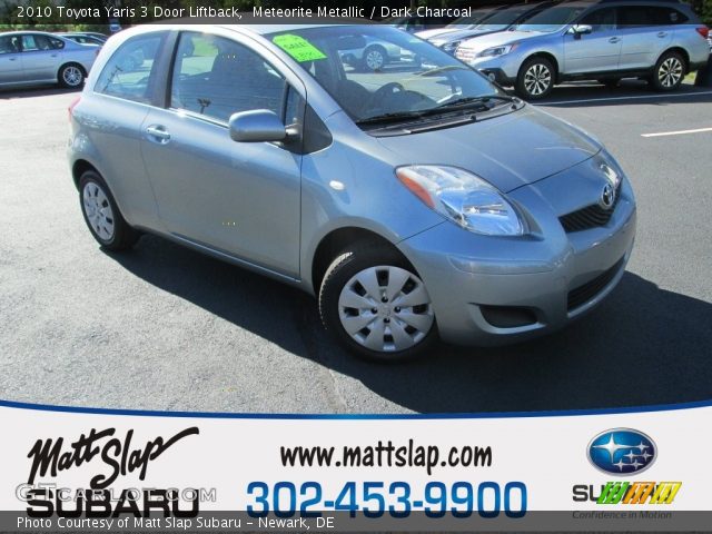 2010 Toyota Yaris 3 Door Liftback in Meteorite Metallic