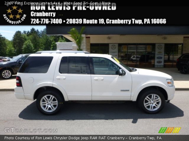 2007 Ford Explorer Limited 4x4 in White Sand Tri-Coat