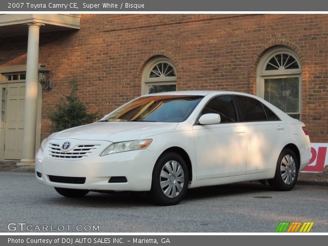 2007 Toyota Camry CE in Super White