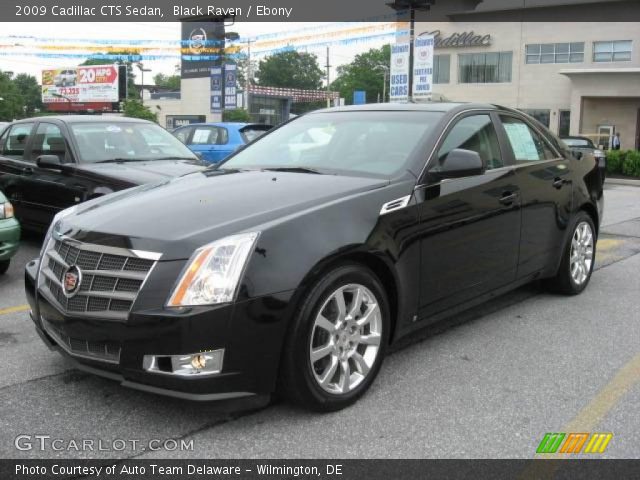 2009 Cadillac CTS Sedan in Black Raven