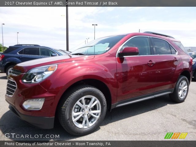 2017 Chevrolet Equinox LT AWD in Siren Red Tintcoat