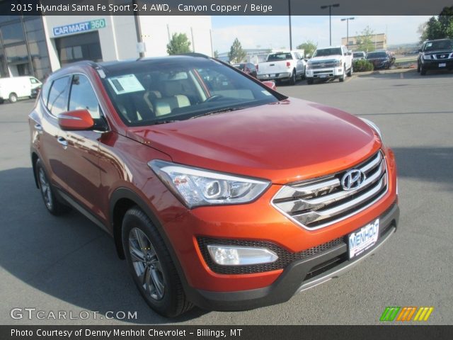 2015 Hyundai Santa Fe Sport 2.4 AWD in Canyon Copper
