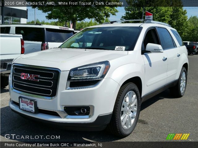 2016 GMC Acadia SLT AWD in White Frost Tricoat