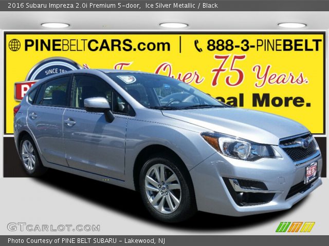 2016 Subaru Impreza 2.0i Premium 5-door in Ice Silver Metallic