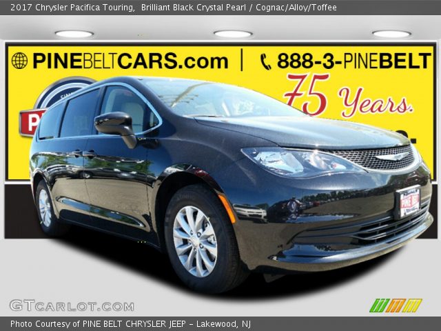 2017 Chrysler Pacifica Touring in Brilliant Black Crystal Pearl