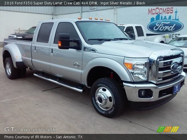 2016 Ford F350 Super Duty Lariat Crew Cab 4x4 DRW in Ingot Silver Metallic