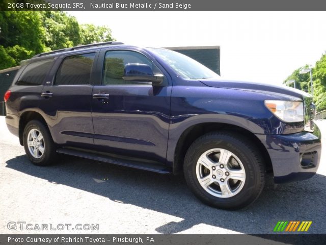 2008 Toyota Sequoia SR5 in Nautical Blue Metallic
