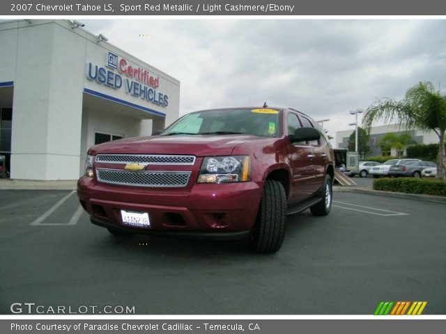 2007 Chevrolet Tahoe LS in Sport Red Metallic