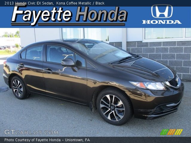 2013 Honda Civic EX Sedan in Kona Coffee Metallic