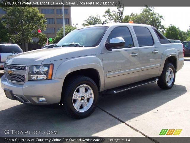 2008 Chevrolet Avalanche LT 4x4 in Silver Birch Metallic