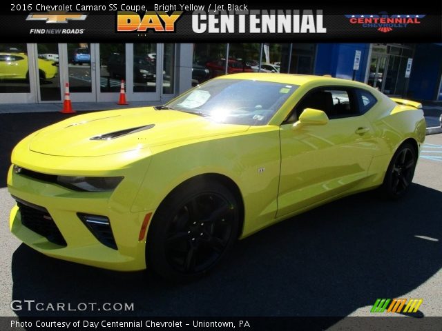 2016 Chevrolet Camaro SS Coupe in Bright Yellow