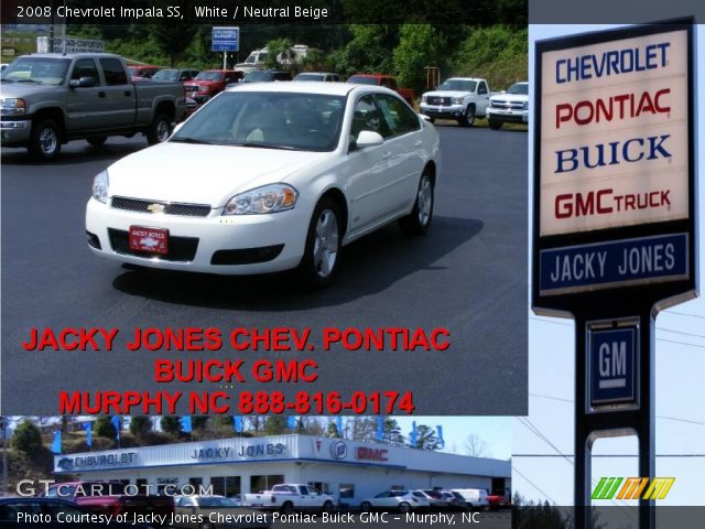 2008 Chevrolet Impala SS in White