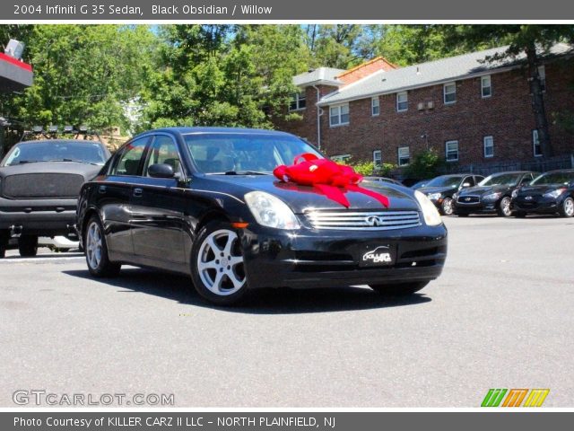 2004 Infiniti G 35 Sedan in Black Obsidian