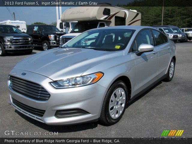 2013 Ford Fusion S in Ingot Silver Metallic