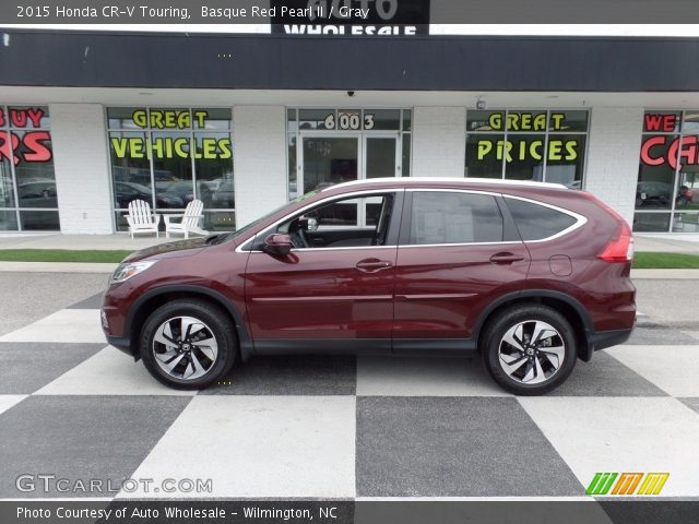 2015 Honda CR-V Touring in Basque Red Pearl II