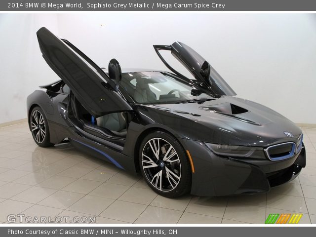 2014 BMW i8 Mega World in Sophisto Grey Metallic