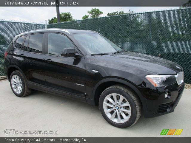 2017 BMW X3 xDrive28i in Jet Black