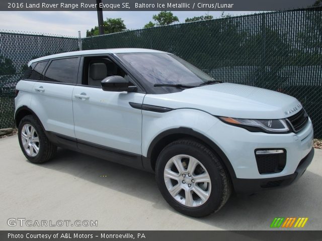 2016 Land Rover Range Rover Evoque SE in Baltoro Ice Metalllic
