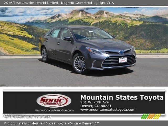 2016 Toyota Avalon Hybrid Limited in Magnetic Gray Metallic