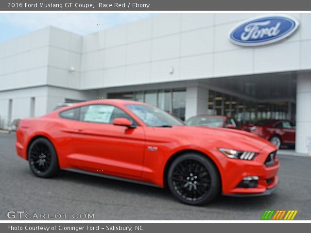 2016 Ford Mustang GT Coupe in Race Red