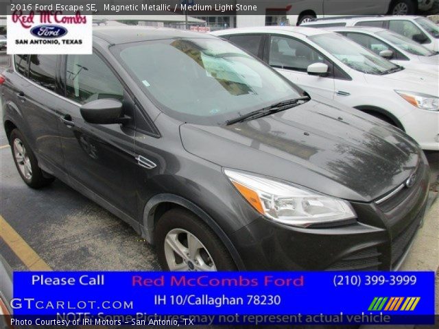 2016 Ford Escape SE in Magnetic Metallic