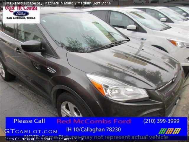 2016 Ford Escape SE in Magnetic Metallic
