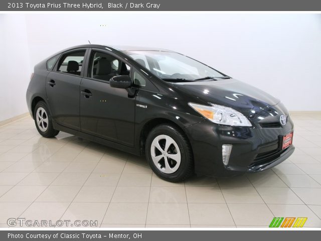 2013 Toyota Prius Three Hybrid in Black