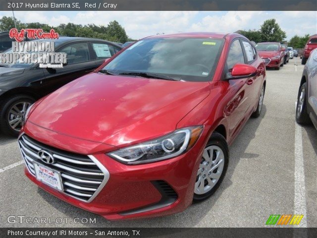 2017 Hyundai Elantra SE in Red