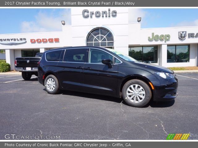 2017 Chrysler Pacifica Touring in Brilliant Black Crystal Pearl