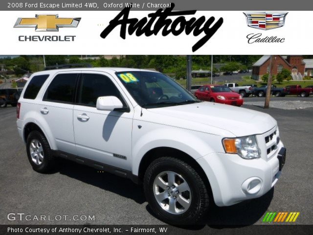 2008 Ford Escape Limited 4WD in Oxford White