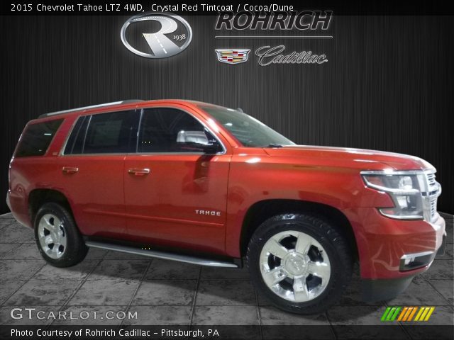 2015 Chevrolet Tahoe LTZ 4WD in Crystal Red Tintcoat