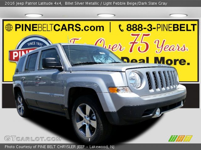 2016 Jeep Patriot Latitude 4x4 in Billet Silver Metallic