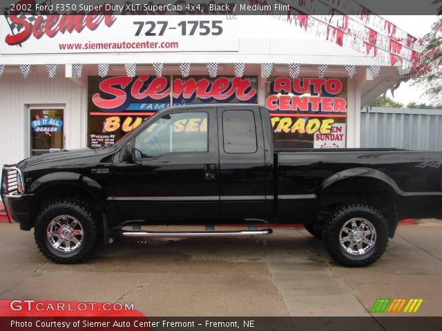 2002 Ford F350 Super Duty XLT SuperCab 4x4 in Black