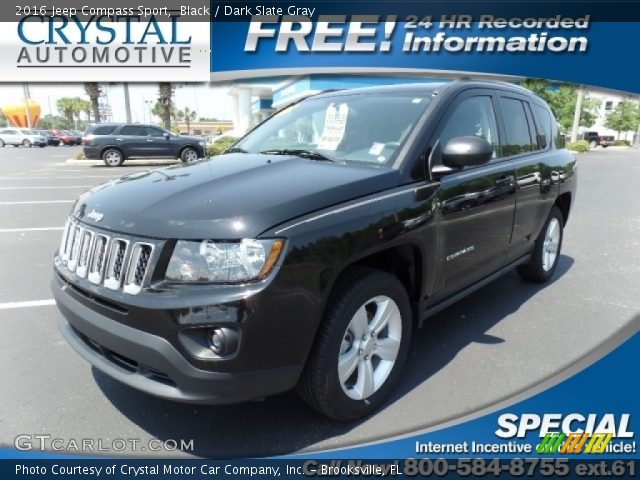2016 Jeep Compass Sport in Black