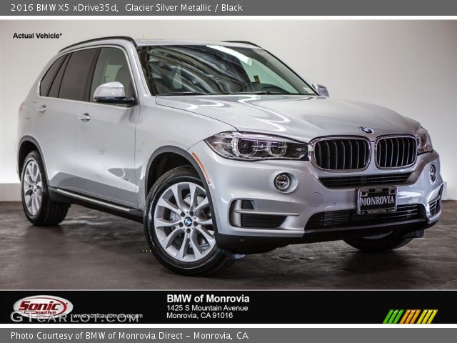 2016 BMW X5 xDrive35d in Glacier Silver Metallic