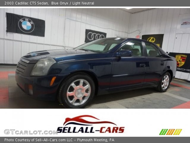 2003 Cadillac CTS Sedan in Blue Onyx