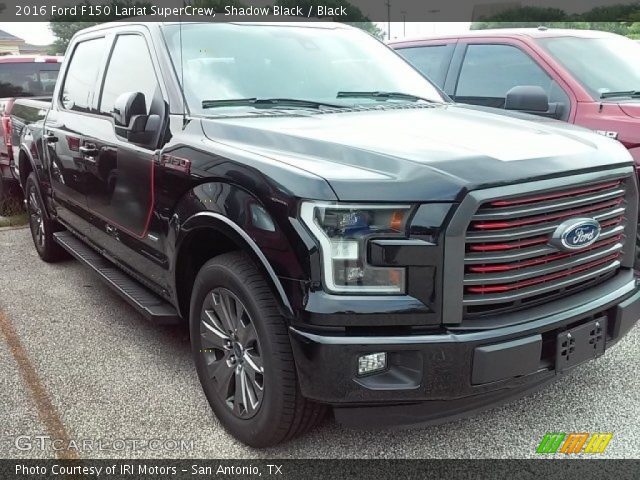 2016 Ford F150 Lariat SuperCrew in Shadow Black