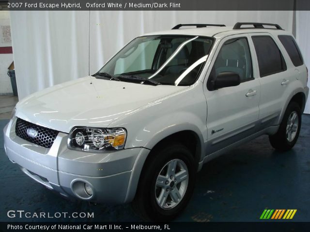 2007 Ford Escape Hybrid in Oxford White