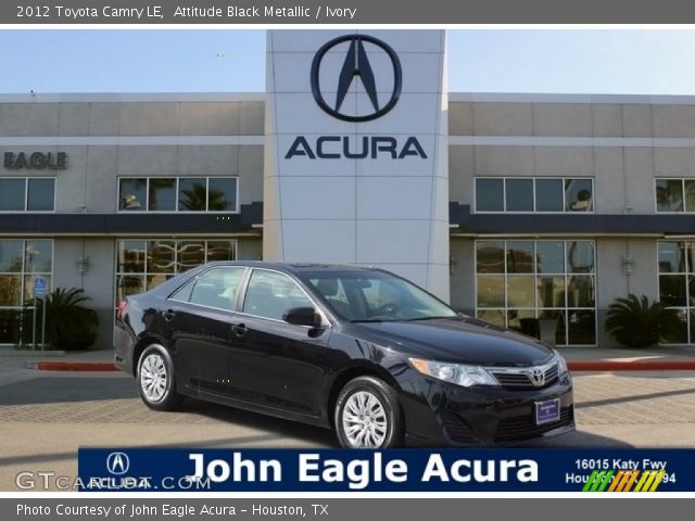 2012 Toyota Camry LE in Attitude Black Metallic