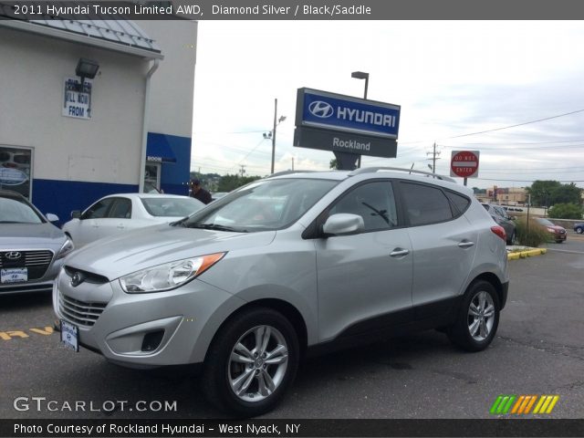 2011 Hyundai Tucson Limited AWD in Diamond Silver