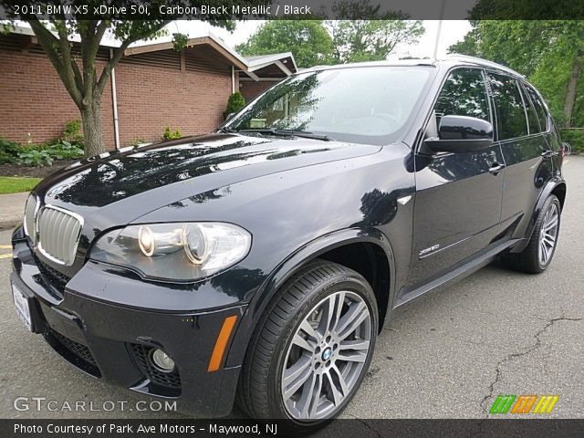 2011 BMW X5 xDrive 50i in Carbon Black Metallic