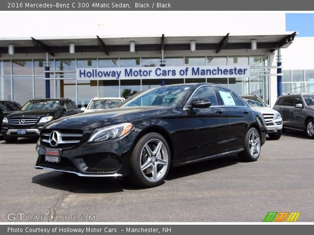 2016 Mercedes-Benz C 300 4Matic Sedan in Black