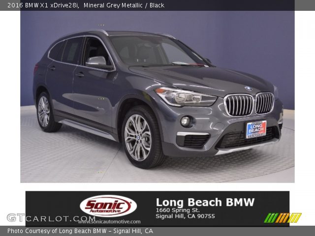 2016 BMW X1 xDrive28i in Mineral Grey Metallic