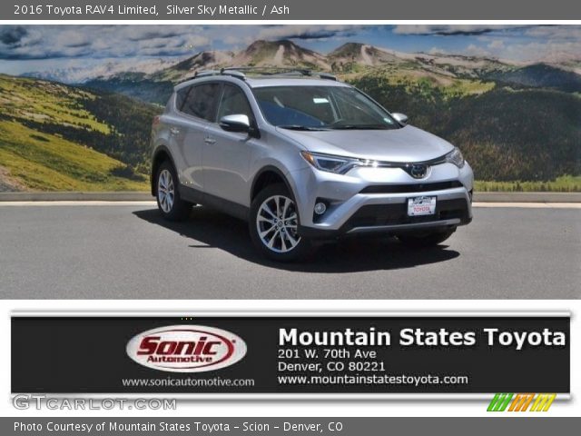2016 Toyota RAV4 Limited in Silver Sky Metallic