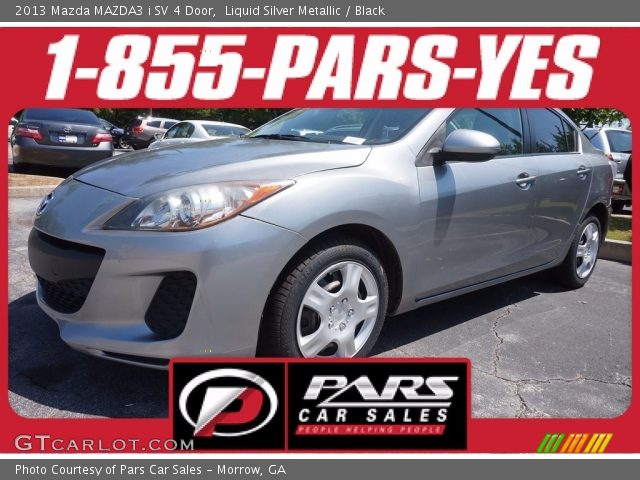 2013 Mazda MAZDA3 i SV 4 Door in Liquid Silver Metallic